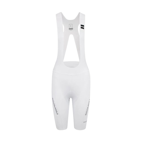 SOOMOM WOMEN‘S ALL-AROUND BIB SHORTS - WHITE